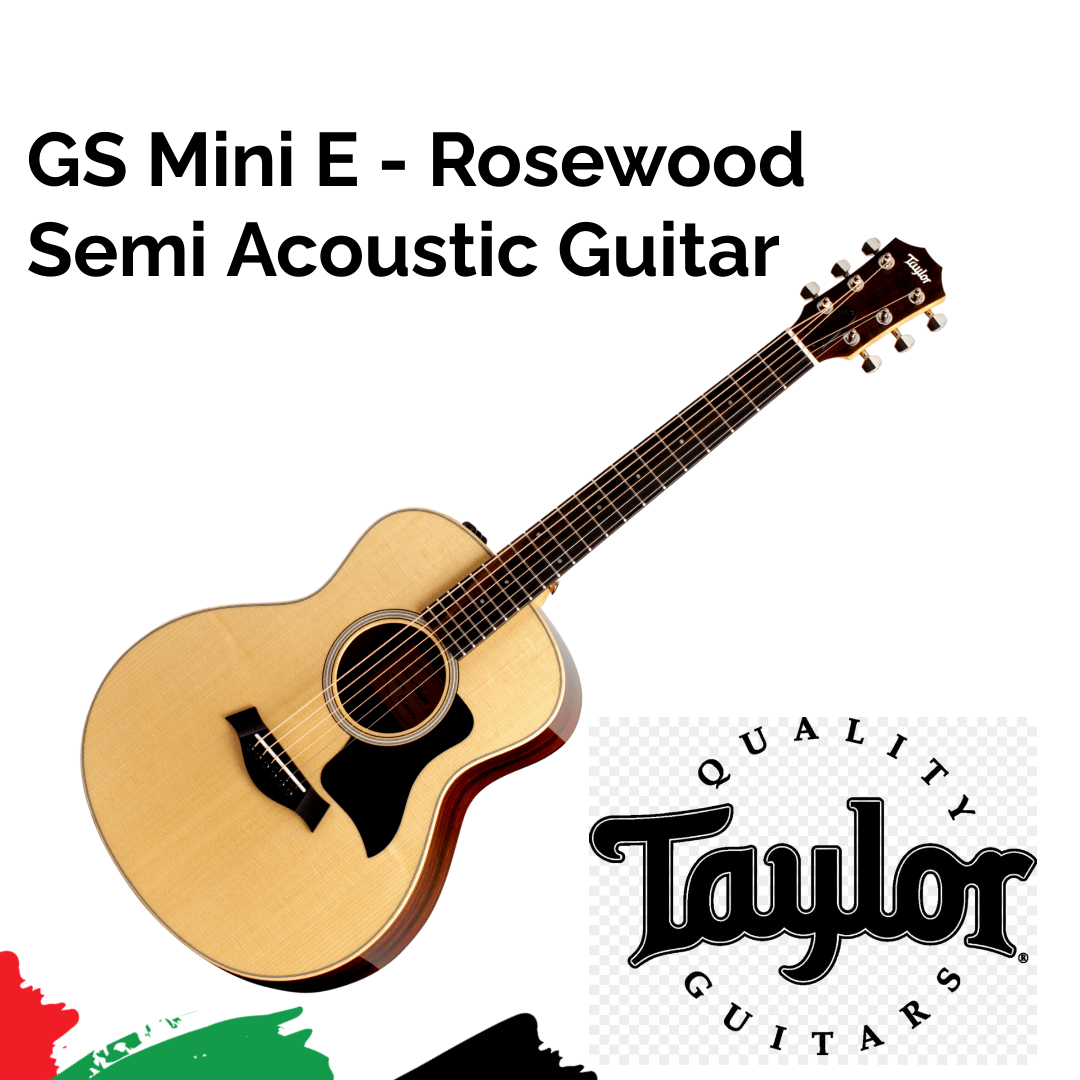 Taylor GS Mini-e Rosewood Semi Acoustic Guitar - Natural